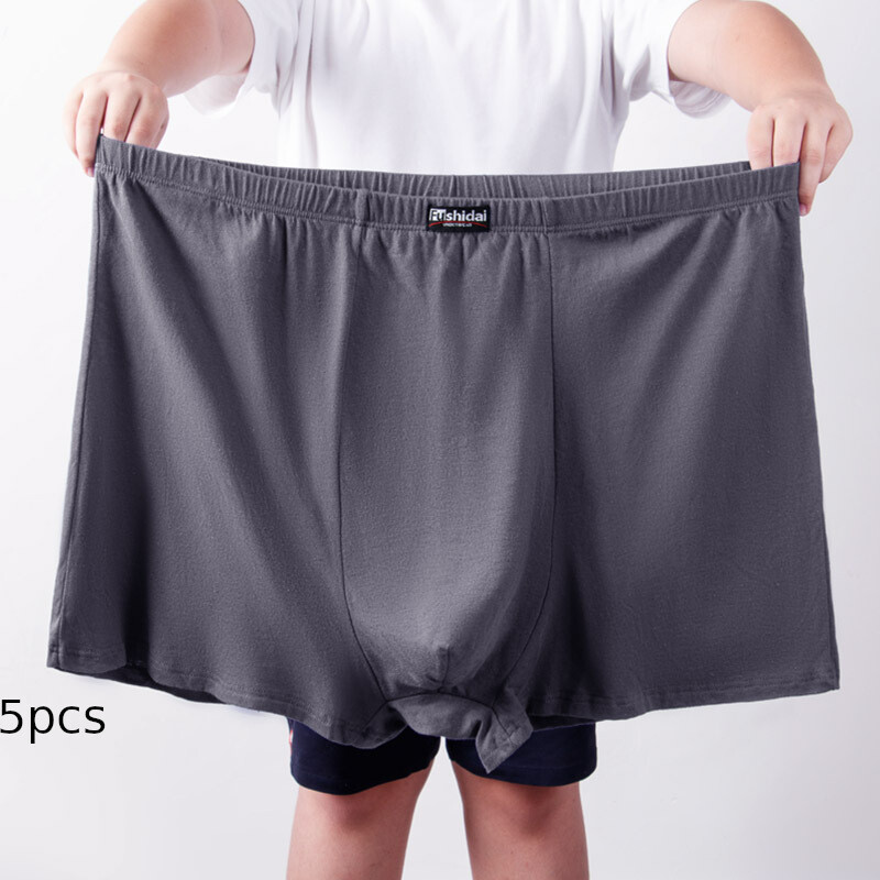 Muške pamučne bokserice, velika veličina, muške, za debele muškarce, široka verzija, hlače visokog struka, za srednje i starije osobe, za oca, za debele muškarce