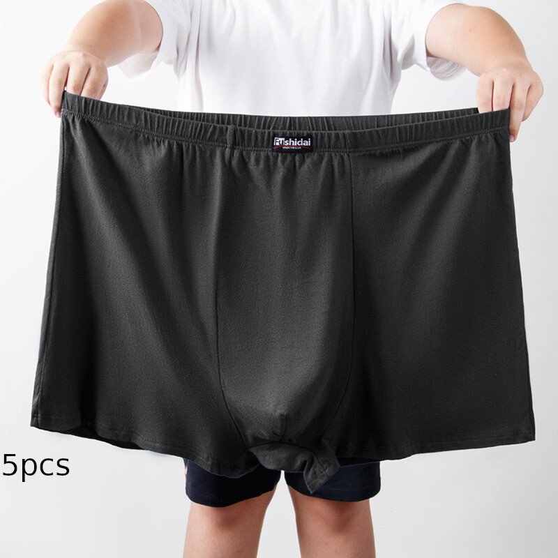 Muške pamučne bokserice, velika veličina, muške, za debele muškarce, široka verzija, hlače visokog struka, za srednje i starije osobe, za oca, za debele muškarce