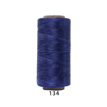 Plokščias vaškuotas siūlas, didmeninė prekyba, 150d 260m rankomis austa virvė, rankomis siūta odinė vaškuota virvė, didelio stiprumo siuvimo siūlai, poliesterio vaškuoti siūlai