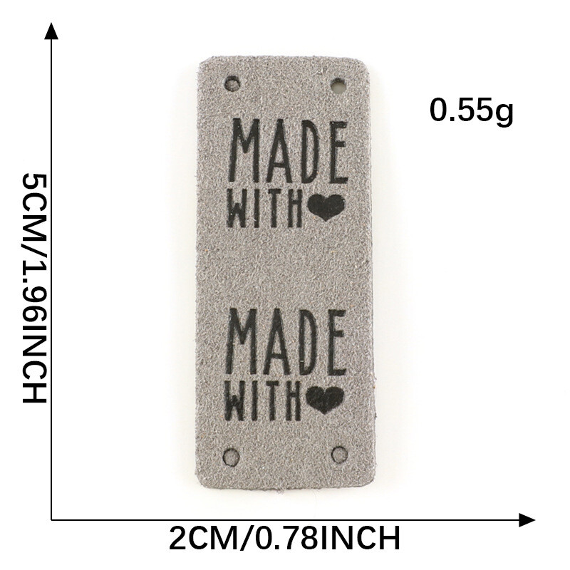 „Duoku“ firminiai drabužių aksesuarai – „pasidaryk pats“ lopai batams, kepurėms, lagaminams ir aksesuarams, odinės etiketės su angliškomis raidėmis