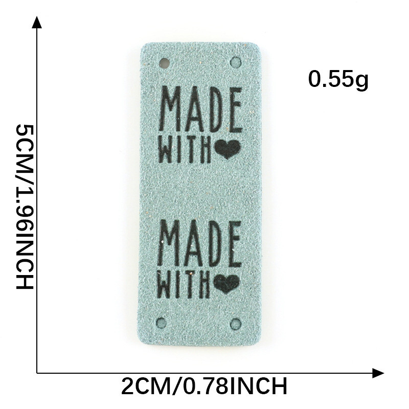 „Duoku“ firminiai drabužių aksesuarai – „pasidaryk pats“ lopai batams, kepurėms, lagaminams ir aksesuarams, odinės etiketės su angliškomis raidėmis