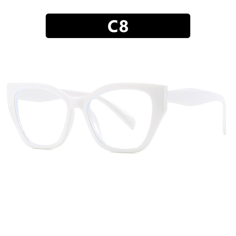 Tie patys europietiški ir amerikietiški įprasti katės akių akiniai, interneto įžymybė su tais pačiais akinių rėmeliais, asmenybės sujungimas, anti-mėlynos šviesos akinių rėmeliai