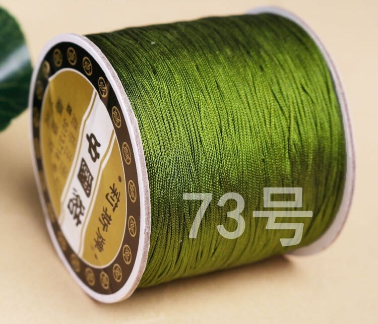 Liz brand 73# 0.6mm șnur de jad taiwanez împletit DIY brățară mărgele pandantiv bijuterii sârmă utilizate în mod obișnuit en-gros