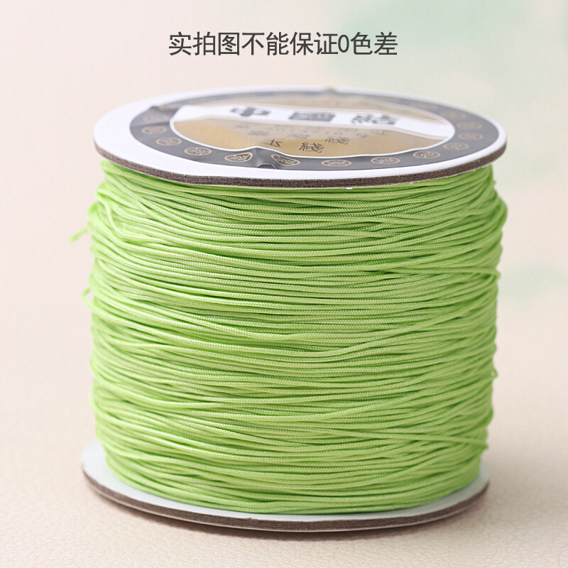 „Liz“ prekės ženklo 73# 0,6 mm Taivano nefrito virvelė, „pasidaryk pats“ pintos apyrankės karoliukai, pakabukų papuošalai, dažniausiai naudojami vielos gaminiai, didmeninė prekyba