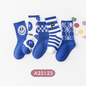Vaikiškos kojinės rudeniui ir žiemai, naujos mielos medvilninės kojinės su animacinių filmukų personažais, vidutinio ilgio, berniukams ir mergaitėms nuo 1 iki 15 metų, kūdikiams skirtos kojinės princesės stiliaus