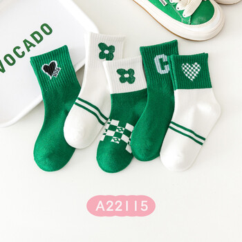 Vaikiškos kojinės rudeniui ir žiemai, naujos mielos medvilninės kojinės su animacinių filmukų personažais, vidutinio ilgio, berniukams ir mergaitėms nuo 1 iki 15 metų, kūdikiams skirtos kojinės princesės stiliaus