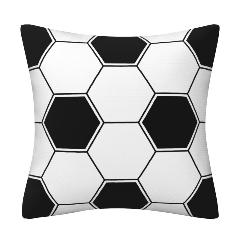 Husă de pernă decorativă din piele pentru canapea și mașină, vânzare fierbinte transfrontalieră, baschet, fotbal