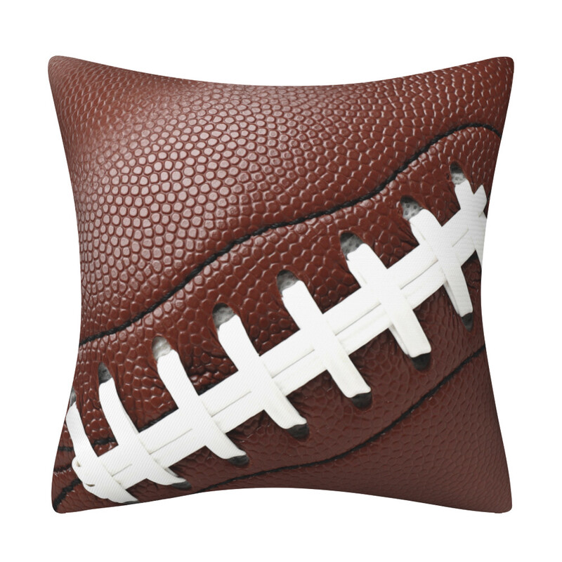 Husă de pernă decorativă din piele pentru canapea și mașină, vânzare fierbinte transfrontalieră, baschet, fotbal