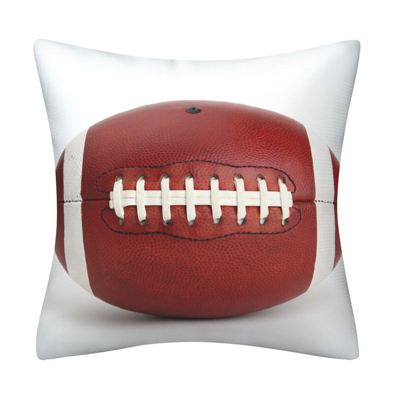 Husă de pernă decorativă din piele pentru canapea și mașină, vânzare fierbinte transfrontalieră, baschet, fotbal