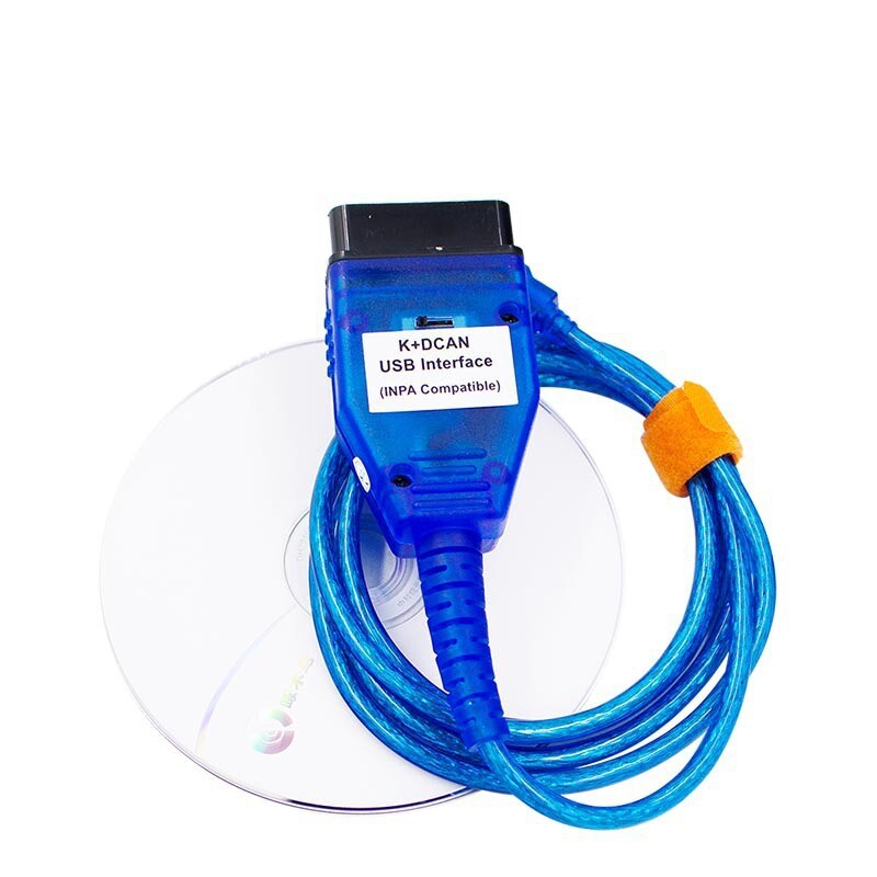 BMW E važiuoklės diagnostikos kabelis, K+DCAN FT232R L su jungikliu, skirtas naudoti tarpvalstybiniu mastu
