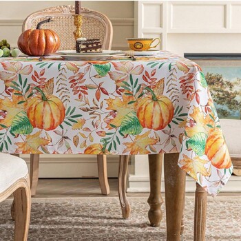 Nauja tarpvalstybinė staltiesė, vandeniui atspari Helovino staltiesė, moliūgas, stačiakampė aukštos klasės dekoracija