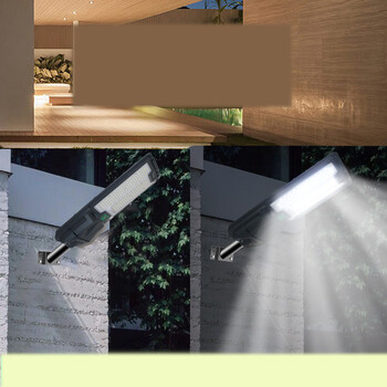 Lampă stradală solară integrată nouă 2025, lampă de grădină, lumină cu inducție pentru corpul uman, lumină puternică pentru exterior, iluminat LED impermeabil