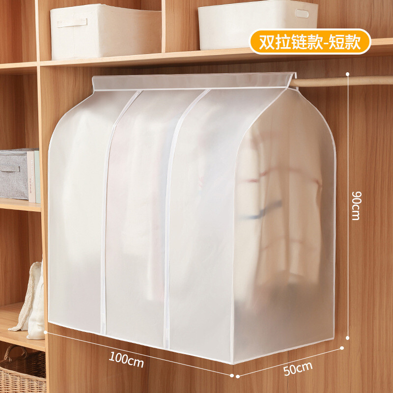 Kolmemõõtmeline tolmukate, läbipaistev, koduriietele, veekindel, PEVA niiskuskindel, tolmukott, mantli ja ülikonna riputuskott, hoiukott