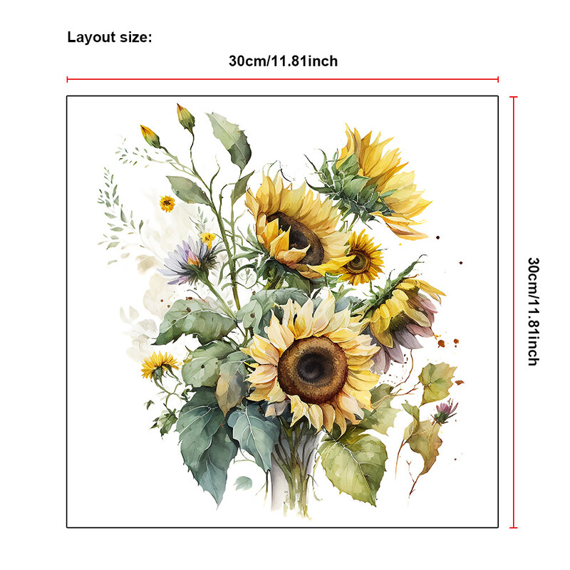 Augalai ir gėlės, saulėgrąžos, tualeto lipdukai, tualeto fonas, sienų dekoracija, sienų lipdukai 