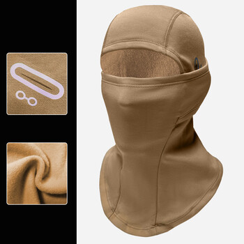 Rudens ir žiemos poliarinė kaukė jojimui, vyrams ir moterims, slidinėjimui, atspari šalčiui, neperpučiama, šilta kaukė dviratininkams ir motociklininkams