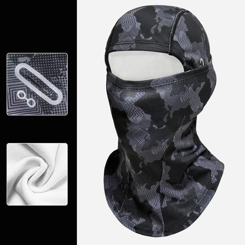 Rudens ir žiemos poliarinė kaukė jojimui, vyrams ir moterims, slidinėjimui, atspari šalčiui, neperpučiama, šilta kaukė dviratininkams ir motociklininkams