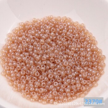 Japāņu Miyuki Royal Lucky 11/0 rīsu pērlītes, apaļas pērlītes 3 mm 430 gab. krāsas, ledus nefrīta imitācija, rīsu pērlīšu sērijas D IY pērlīšu materiāli