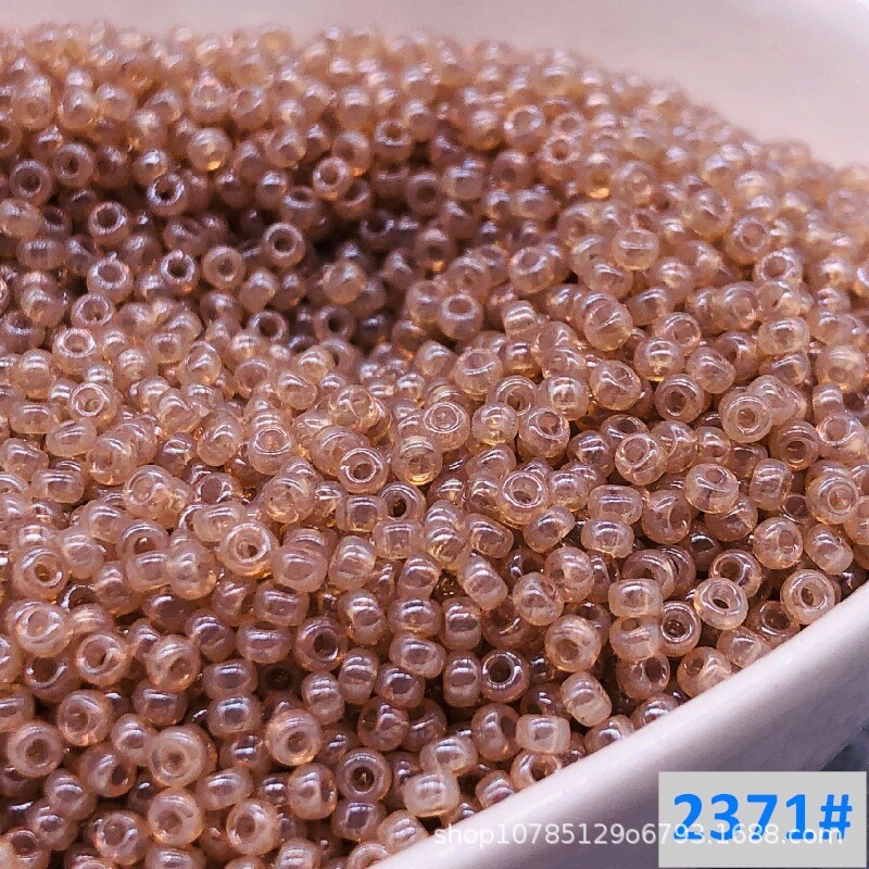 Japāņu Miyuki Royal Lucky 11/0 rīsu pērlītes, apaļas pērlītes 3 mm 430 gab. krāsas, ledus nefrīta imitācija, rīsu pērlīšu sērijas D IY pērlīšu materiāli