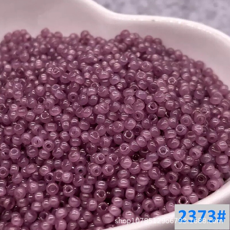 Japāņu Miyuki Royal Lucky 11/0 rīsu pērlītes, apaļas pērlītes 3 mm 430 gab. krāsas, ledus nefrīta imitācija, rīsu pērlīšu sērijas D IY pērlīšu materiāli