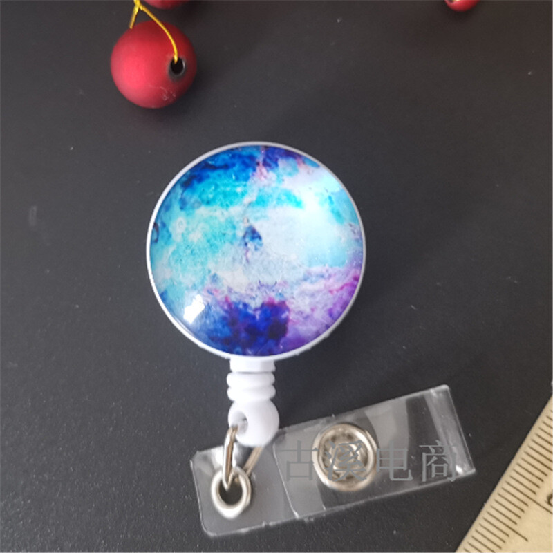 Kopča za lako izvlačenje na graničnom prijelazu, lako izvlačeći privjesak za ključeve, kopča za identifikaciju, držač medicinske značke, uvlačivi zatezač užeta