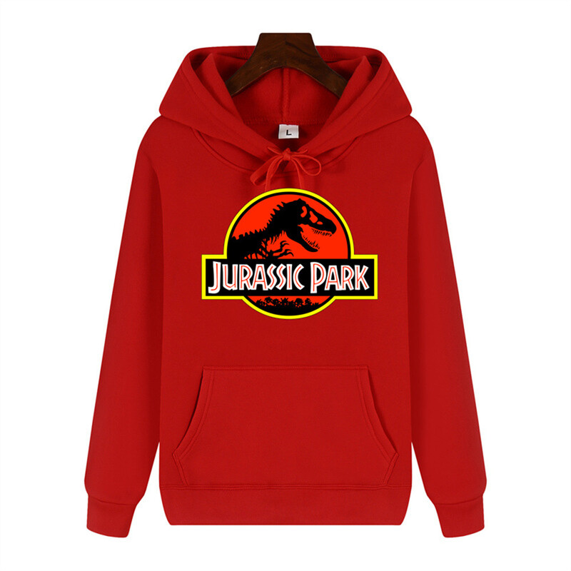 Meeste sügisprint kvaliteetse Jurassic Parki motiiviga 