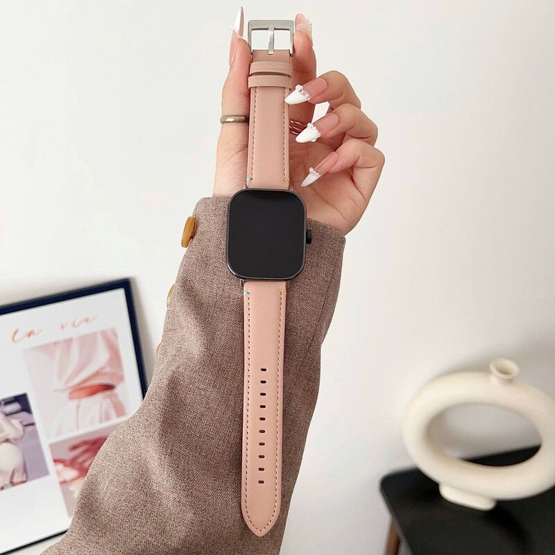 Piemērots Redmi Watch, Redmi Watch4, jēra ādas siksniņa ar slēdzeni