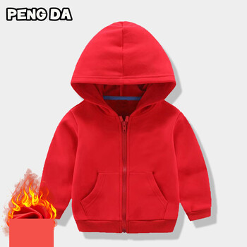 Vaikiška aksominė striukė su gobtuvu, 320 g, aksominė, sidabrinės lapės spalvos, šilta, su užtrauktuku, berniukams ir mergaitėms, moderni