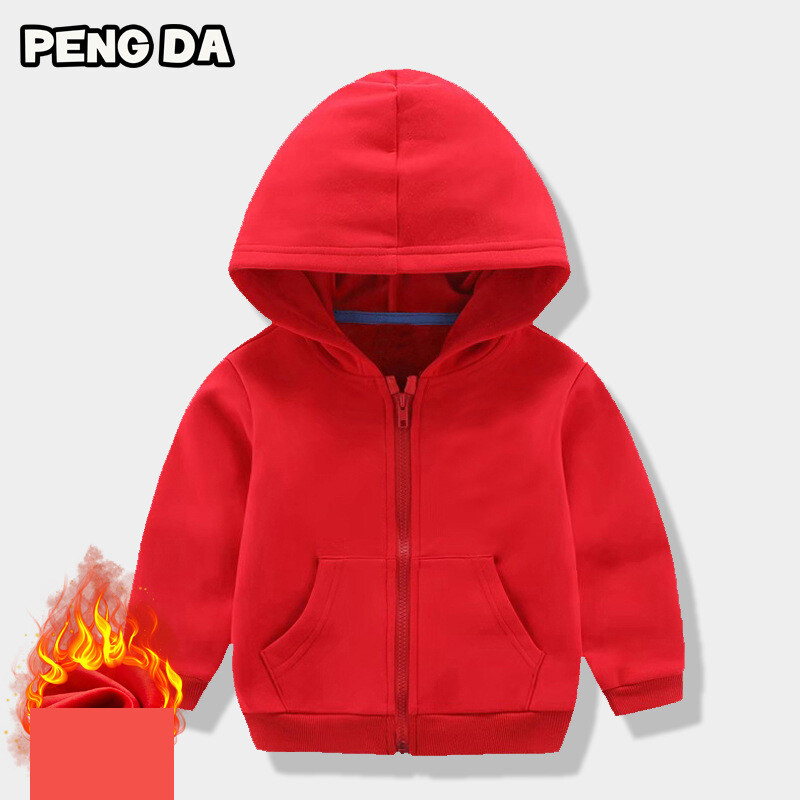 Vaikiška aksominė striukė su gobtuvu, 320 g, aksominė, sidabrinės lapės spalvos, šilta, su užtrauktuku, berniukams ir mergaitėms, moderni