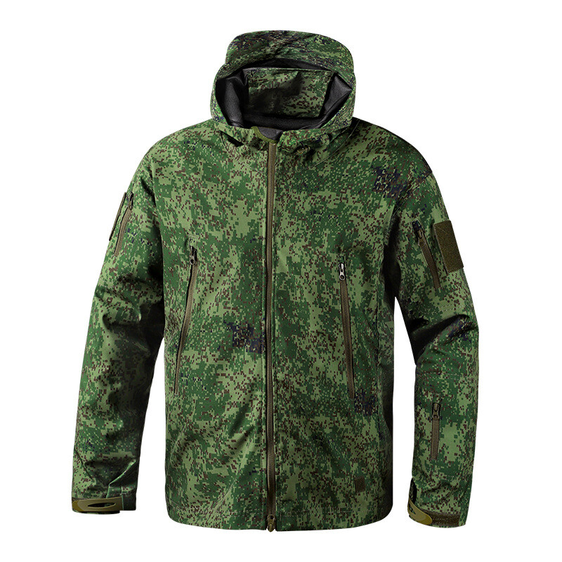 Vīriešu haizivs ādas āra jaka, ūdensnecaurlaidīga taktiskā jaka, militārais fanu apģērbs M65, vēja necaurlaidīga jaka, aukstumizturīgs apģērbs