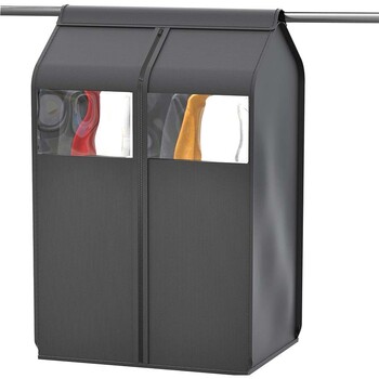 Κάλυμμα ενδύματος με πάχος, μαλακή τσάντα αποθήκευσης, κρεμαστή τσέπη, προστατευτικό κάλυμμα ενδύματος, τρισδιάστατο σετ καλύμματος παλτού βιζόν