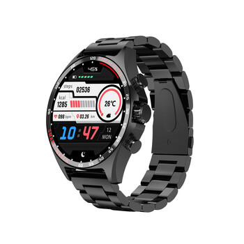 JS27PROMAX nutikell Bluetooth-kõnede, pulsisageduse, õhurõhu ja kõrguse mõõtmise, kompassi, spordifunktsioonide ja sammulugejaga