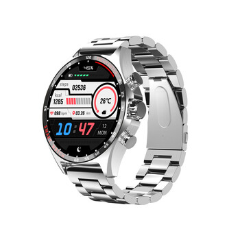 JS27PROMAX nutikell Bluetooth-kõnede, pulsisageduse, õhurõhu ja kõrguse mõõtmise, kompassi, spordifunktsioonide ja sammulugejaga