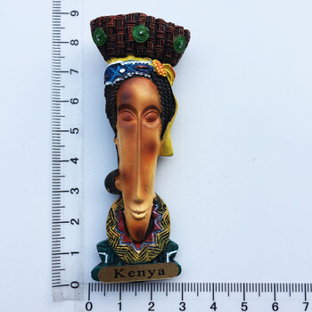 Tarpvalstybinė elektroninė prekyba, pristatymas, Kenijos humanistinis trimatis gyvūnų turizmas, suvenyras, dovana, derva, rankų darbo šaldytuvo magnetas