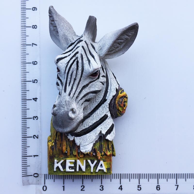 Határokon átnyúló e-kereskedelem, házhozszállítás, kenyai humanista háromdimenziós állatturizmus, szuvenír, ajándék, gyanta, kézzel készített hűtőmágnes