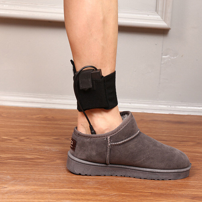 4,5 V anglies pluošto šildymo pagalvėlės, maitinamos sausų baterijų dėžute, elektrinės šildymo pagalvėlės, ant kurių galima vaikščioti