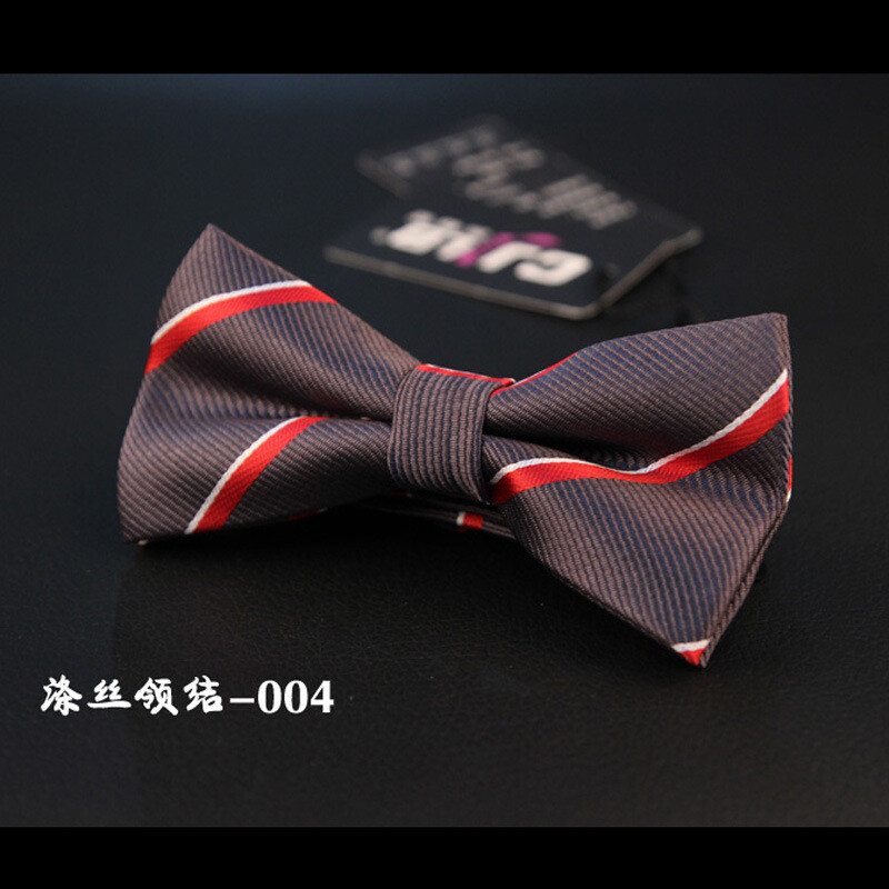 Παπιγιόν από πολυεστέρα κορεάτικου στιλ, απευθείας από το εργοστάσιο, με φλοράλ μοτίβο για άνδρες και γυναίκες, ενήλικες, γαμπρούς, παπιγιόν