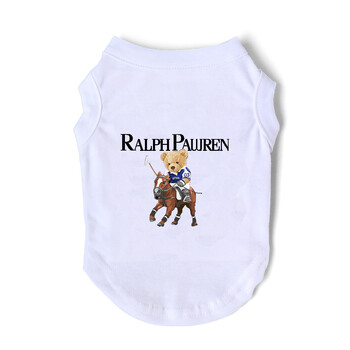 Suvine naljakas varrukateta lemmikloomavest koertele, õhuke trükitud lemmiklooma T-särk, jääsiidist puuvillased riided prantsuse buldogile, šnautserile