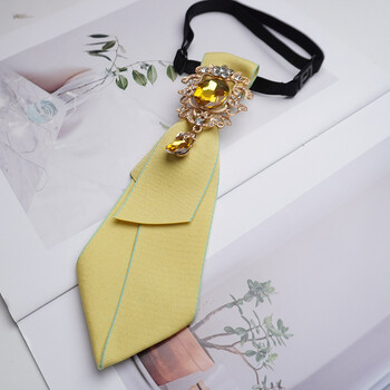 Moteriškas peteliškės formos kaklaraištis, sagė su juostele, marškinių apykaklės puošmena, koledžo, britiško ir korėjietiško stiliaus, kaklaraištis su juostele ir gėle, tinkantis visiems stiliams