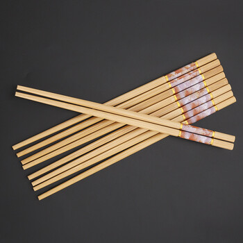 Aukštos kokybės bambuko lazdelės, 5 poros, buitinės, natūralios, buitinės, medžio masyvo lazdelės, neslystančios, atsparios pelėsiui, atsparios aukštai temperatūrai, naujos, nedažytos bambuko lazdelės, stalo įrankiai