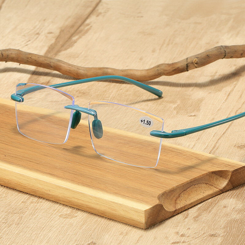 Πολύχρωμα γυαλιά ανάγνωσης χωρίς σκελετό και γυαλιά ηλίου HD για ηλικιωμένους σε χονδρική, ένα κομμάτι, dropshipping