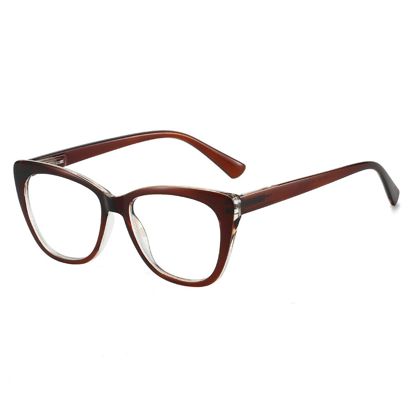 Új retró szögletes, sima szemüveg, fejlett egyéni olvasószemüvegek, divatos, hétköznapi, színben illő olvasókeretek