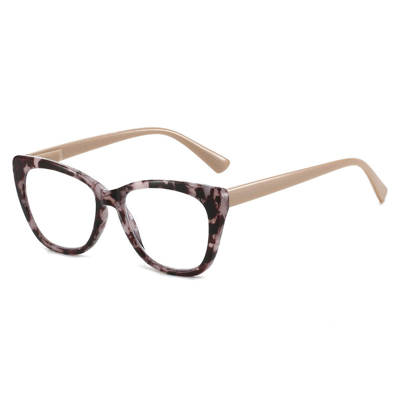 Új retró szögletes, sima szemüveg, fejlett egyéni olvasószemüvegek, divatos, hétköznapi, színben illő olvasókeretek