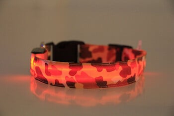 Uus helendav koerakaelarihm kamuflaažiga helendava koerakaelarihmaga, lemmikloomatarvete tehase hulgimüük