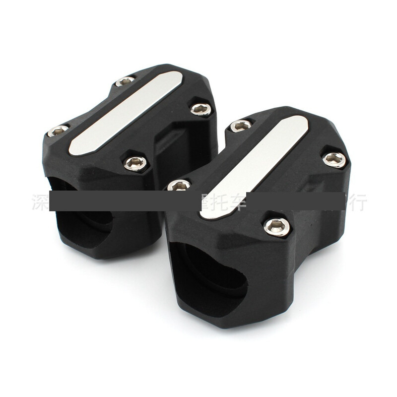 Модифицирани аксесоари за мотоциклет, универсална найлонова гумена броня, противопадаща топка 22 мм, 25 мм, 28 мм, универсална защита