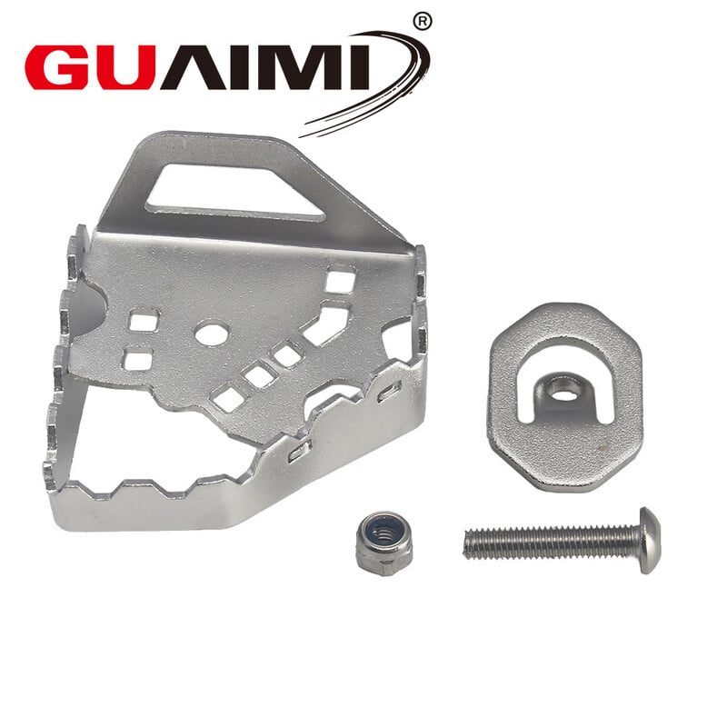 Подходящ за Honda CRF1000L Africa Twin с ръчни и автоматични спирачки и уголемен педал против плъзгане GUAIMI