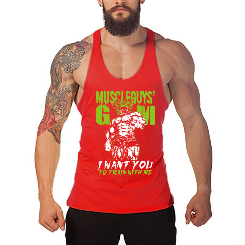 Muški ljetni europski i američki bodybuilding trening s I-back labavim preponama za fitness i sportski trening