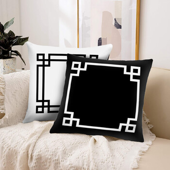 AK διασυνοριακή καυτή πώληση αφηρημένη μαξιλαροθήκη για κάλυμμα μαξιλαριού καναπέ στο σπίτι εξαιρετικά μαλακό κοντό βελούδινο σαλόνι υπνοδωμάτιο