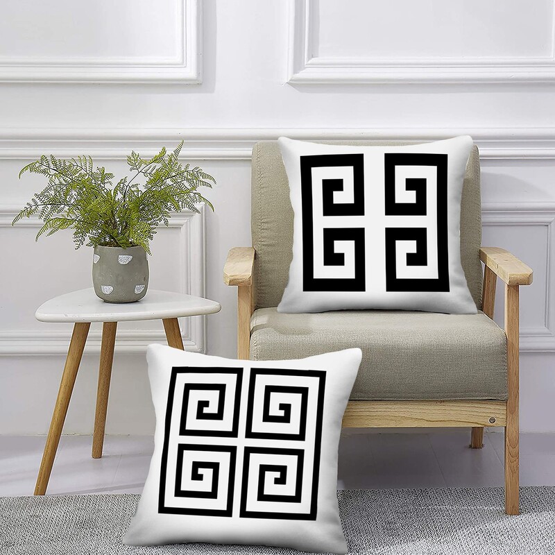 AK διασυνοριακή καυτή πώληση αφηρημένη μαξιλαροθήκη για κάλυμμα μαξιλαριού καναπέ στο σπίτι εξαιρετικά μαλακό κοντό βελούδινο σαλόνι υπνοδωμάτιο