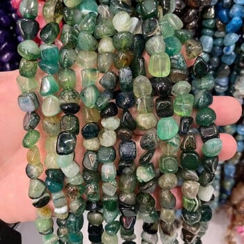 8*10 natūralaus akmens agatas su netaisyklingos formos karoliukais, palaidi karoliukai, rankų darbo pusgaminiai, didmeninė prekyba, krištolas