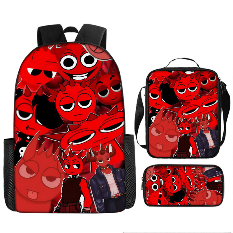 Раница Sprunki rhythm box, лека раница за ученици от трети и четвърти клас в начално училище